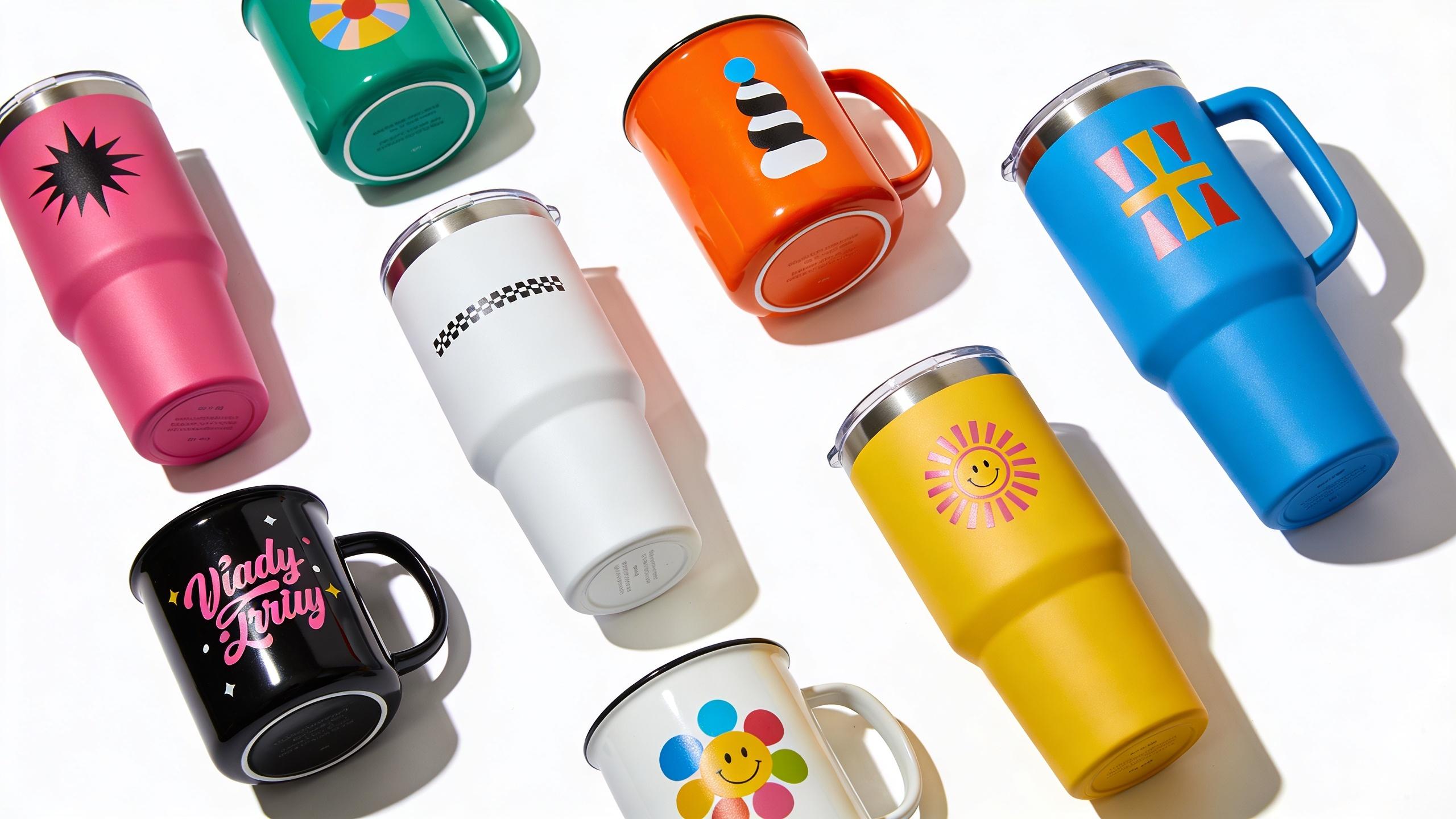 Collection de gourdes et tumblers personnalisés Côté Boutique